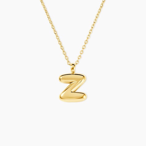 Collier Feliciane Acier Dor&eacute; - Colliers fantaisie Femme | Histoire d&rsquo;Or
