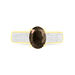 Bague Crista Or Jaune Quartz Et Diamant - Bagues solitaires Femme | Histoire d’Or