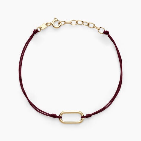 Bracelet Infini Pop Argent Jaune - Bracelets cordon Famille | Histoire d’Or