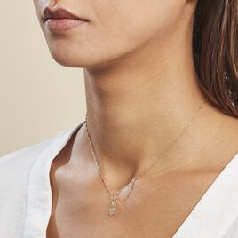 Pendentif Fatima Or Jaune - Pendentifs Main de Fatma Famille | Histoire d’Or