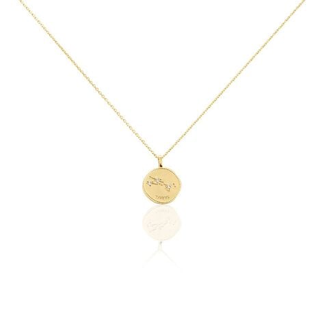 Collier Iago Plaqué Or Oxydes De Zirconium - Colliers Zodiaque Femme | Histoire d’Or