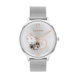Montre Calvin Klein Timeless Auto Argent - Montres Femme | Histoire d’Or