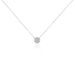 Collier Or Blanc Nawra Diamants Synthétiques - Colliers Femme | Histoire d’Or