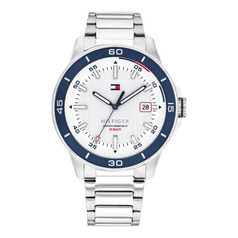 Montre Tommy Hilfiger Remy Cr&egrave;me - Montres Homme | Histoire d&rsquo;Or