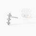 Boucles D'oreilles Puces Ganesha Or Blanc Diamant - Clous d'oreilles Femme | Histoire d’Or