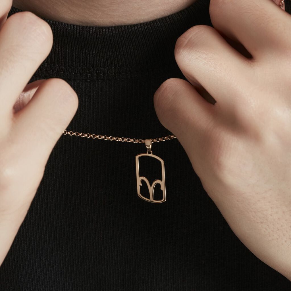 Collier Plaqué Or Prospero - Colliers Zodiaque Homme | Histoire d’Or