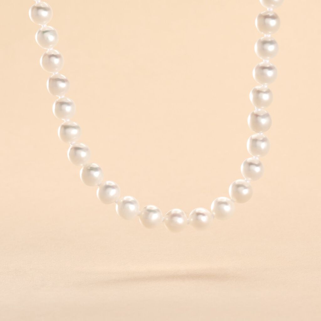 Collier Baroque Or Jaune Perle De Culture - Colliers Femme | Histoire d’Or