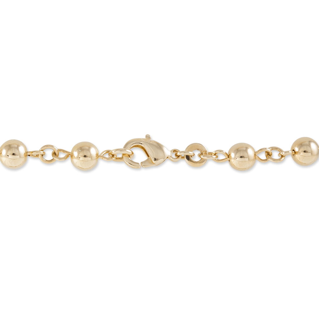 Bracelet Viperine Plaqu&eacute; Or Jaune - Bracelets cha&icirc;ne Femme | Histoire d&rsquo;Or