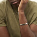 Bracelet Street Acier Blanc - Bracelets fantaisie Homme | Histoire d’Or