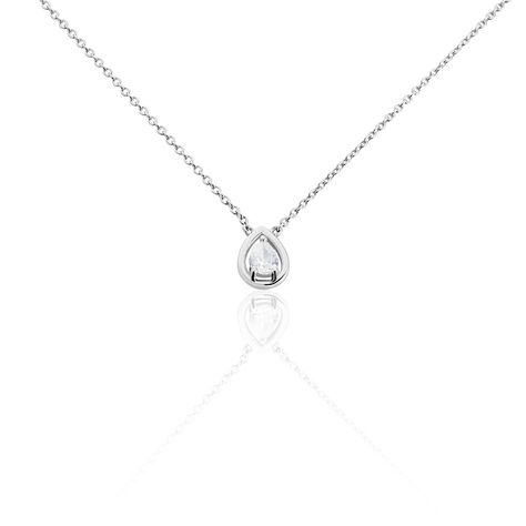 Collier Argent Temusio Oxydes De Zirconium - Colliers fantaisie Femme | Histoire d’Or