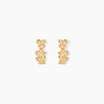 Boucles D'Oreilles Puces Selva Plaqu&eacute; Or Jaune - Boucles d'oreilles fantaisie Femme | Histoire d&rsquo;Or