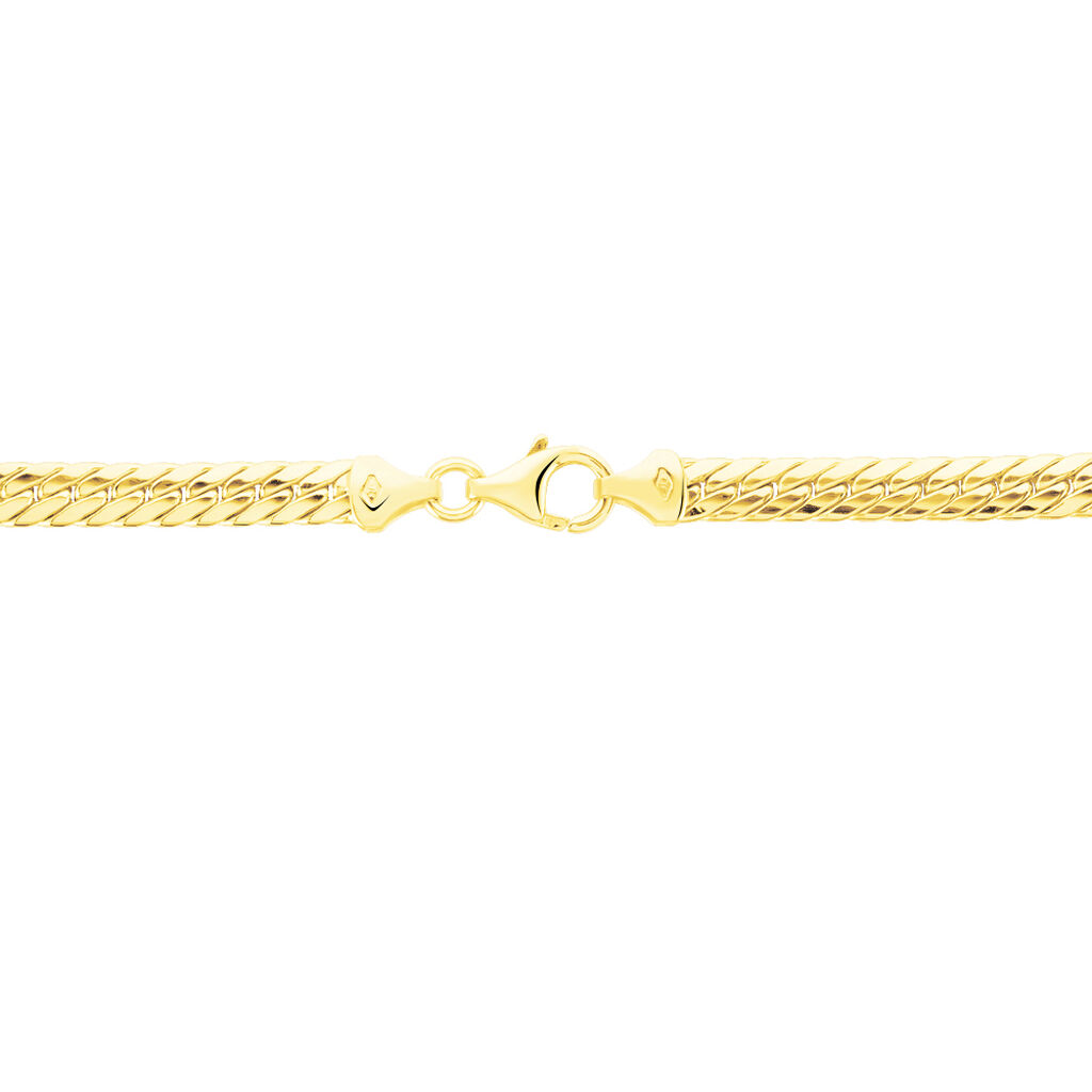 Collier Doline Maille Anglaise Or Jaune - Chaines Femme | Histoire d’Or