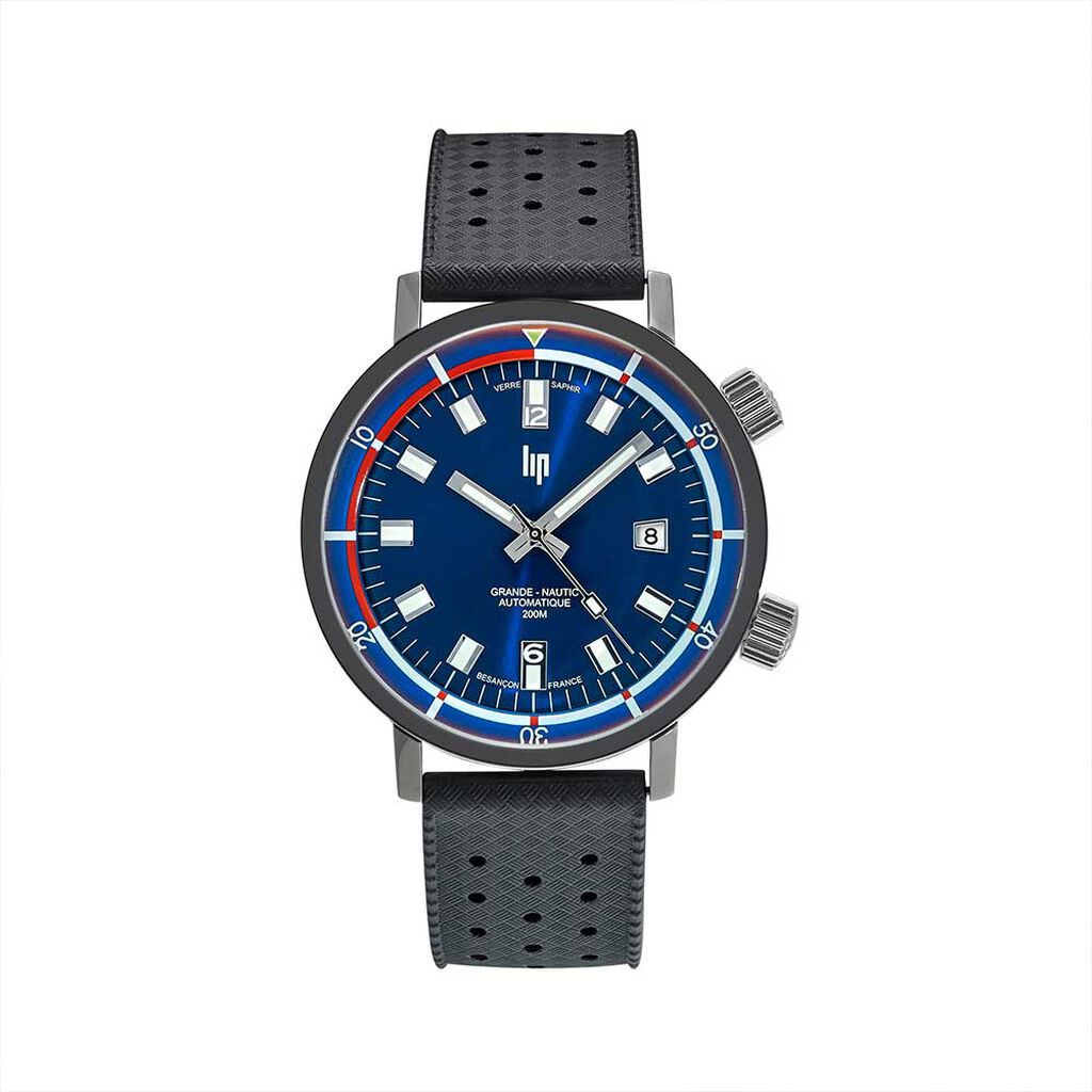 Montre Lip Nautic-ski Bleu - Montres Homme | Histoire d’Or
