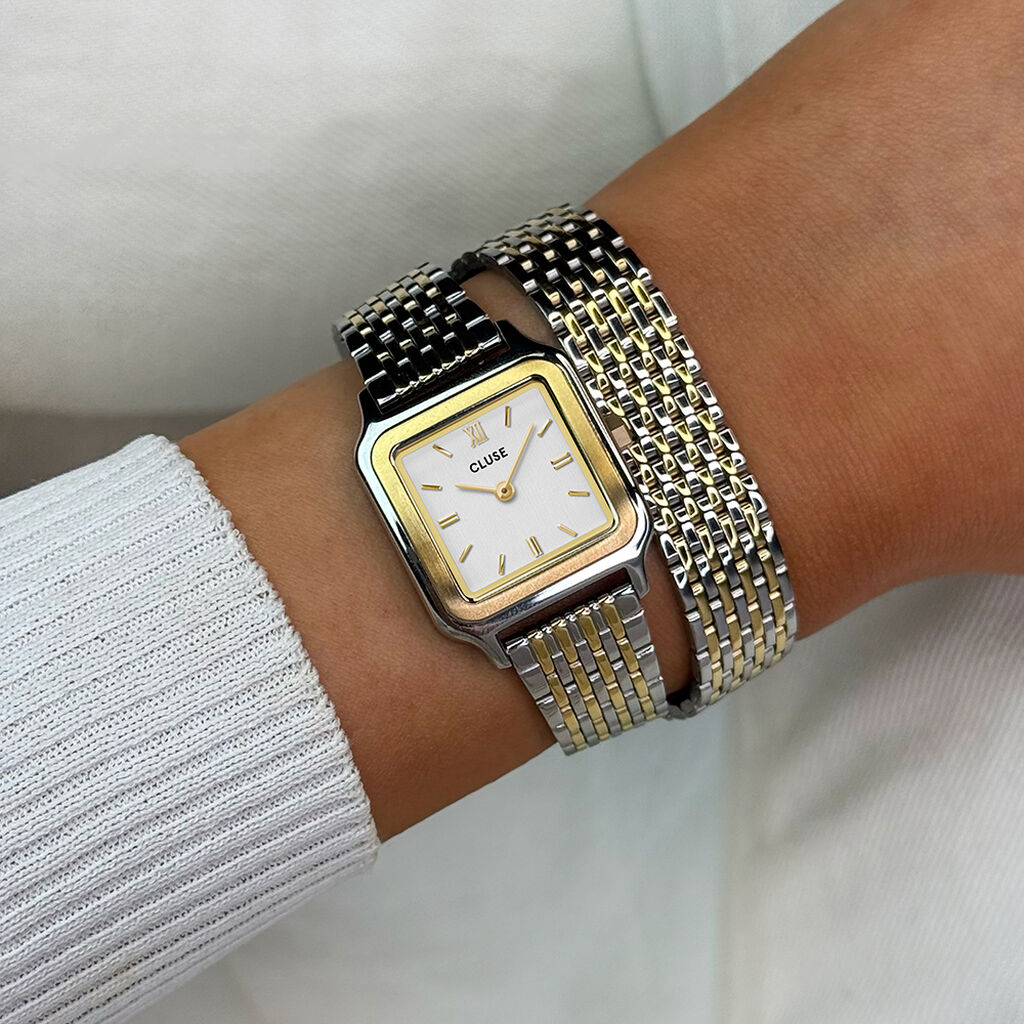 Montre Cluse Gracieuse Petite Blanc - Montres Femme | Histoire d’Or