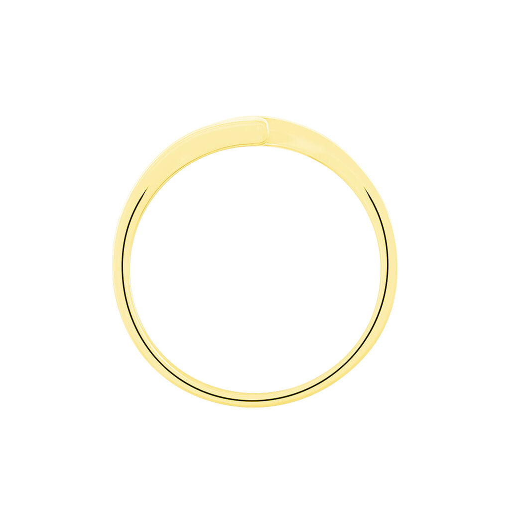 Bague Solitaire Vinca Or Jaune Diamant - Bagues solitaires Femme | Histoire d’Or