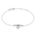 Bracelet Molly Or Blanc Diamant - Bracelets Femme | Histoire d&rsquo;Or