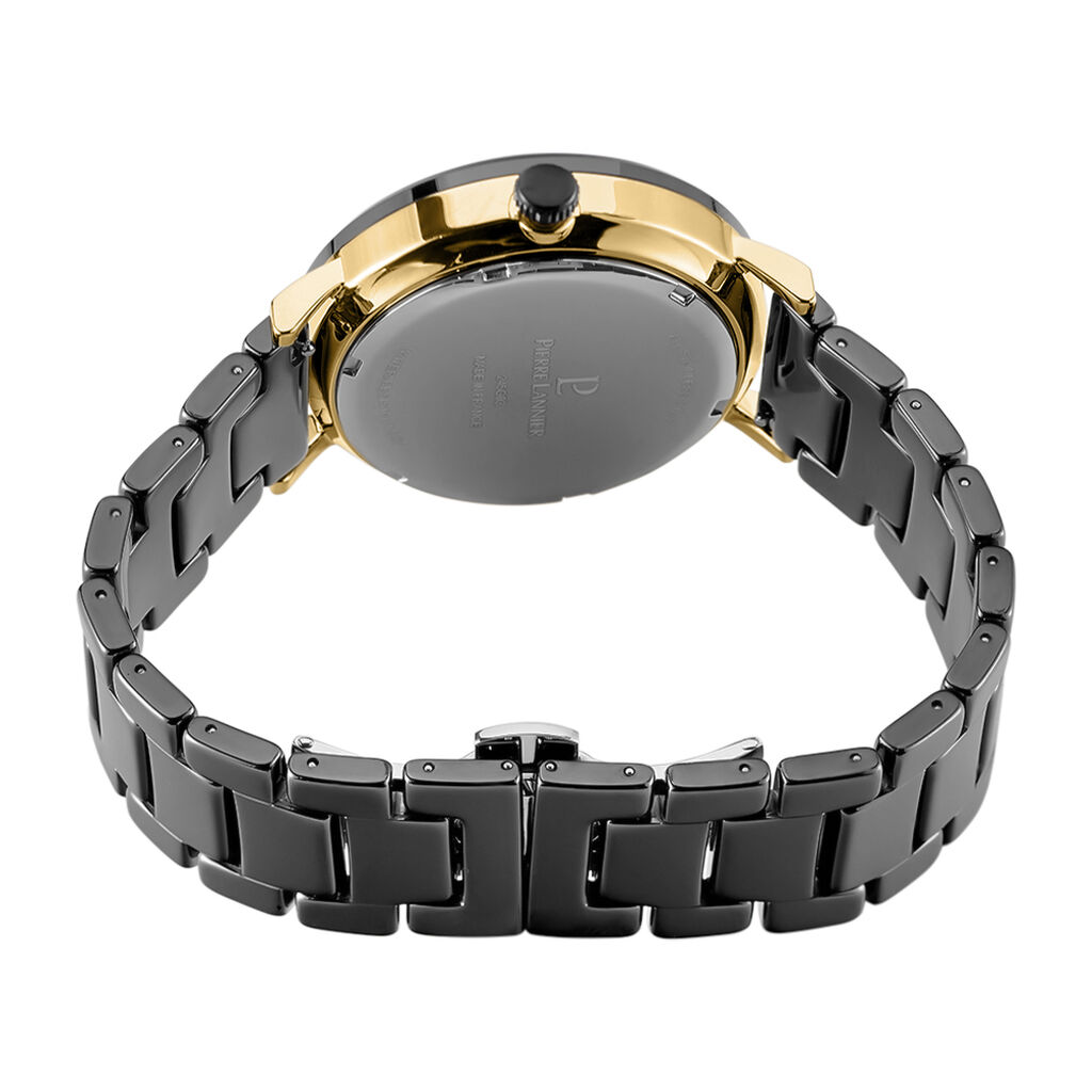 Montre Pierre Lannier Ceramic Noir - Montres Homme | Histoire d&rsquo;Or
