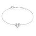 Bracelet Origami Argent Blanc Oxyde De Zirconium - Bracelets Femme | Histoire d’Or