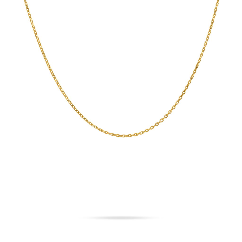 Chaîne Igoa Maille Forçat Diamantee Or Jaune - Chaines Femme | Histoire d’Or
