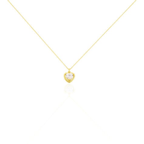 Collier Althea Or Jaune Oxyde De Zirconium - Colliers Femme | Histoire d’Or