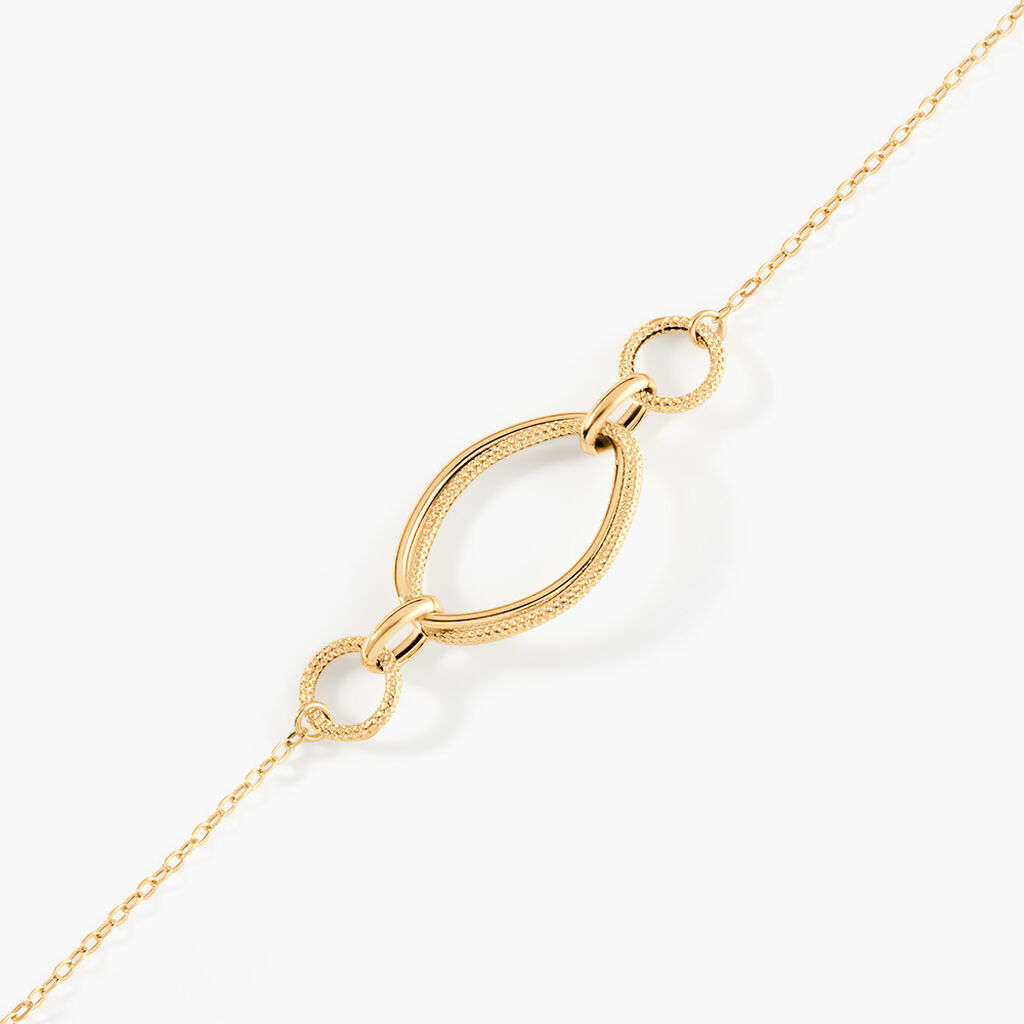 Bracelet Albia Or Jaune - Bracelets cha&icirc;ne Femme | Histoire d&rsquo;Or