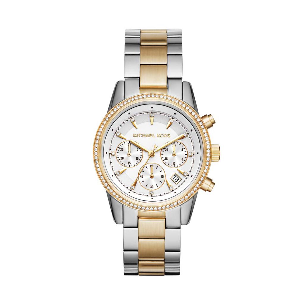Montre Michael Kors BRYANT Argent&eacute; - Montres Femme | Histoire d&rsquo;Or