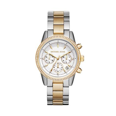 Montre Michael Kors BRYANT Argent&eacute; - Montres Femme | Histoire d&rsquo;Or