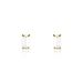 Boucles D'oreilles Puces Giroflee Or Jaune Oxyde - Clous d'oreilles Femme | Histoire d’Or