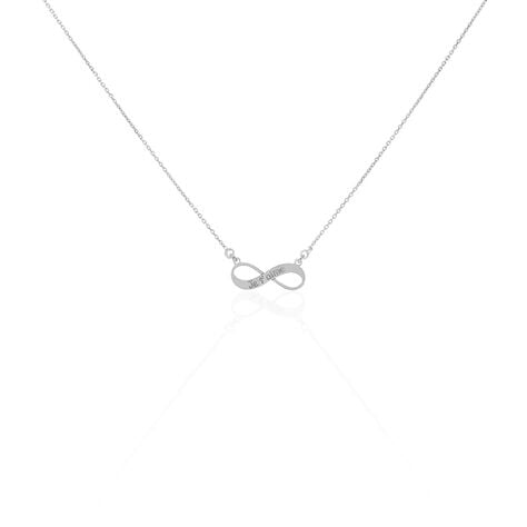 Collier Argent Blanc Wandis - Colliers fantaisie Femme | Histoire d’Or