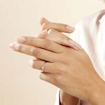 Bague Solitaire Natalia Or Blanc Diamant - Bagues solitaires Femme | Histoire d&rsquo;Or