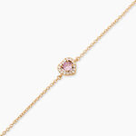 Bracelet Plaqu&eacute; Or Jaune Alais Oxyde De Zirconium - F&ecirc;te des m&egrave;res Femme | Histoire d&rsquo;Or