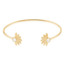 Bracelet Jonc Varia Plaqué Or Jaune Oxyde De Zirconium - Bracelets fantaisie Femme | Histoire d’Or