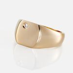 Chevali&egrave;re Hide Plaqu&eacute; Or Oxyde De Zirconium - Chevali&egrave;res Homme | Histoire d&rsquo;Or