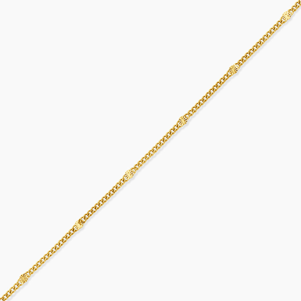Bracelet Jeannice Acier Dor&eacute; - Bijoux sans pierre Femme | Histoire d&rsquo;Or