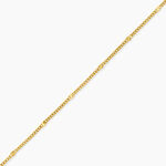 Bracelet Jeannice Acier Dor&eacute; - Bijoux sans pierre Femme | Histoire d&rsquo;Or