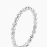 Bague Joaninha Argent Blanc - Bagues fantaisie Femme | Histoire d&rsquo;Or