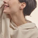 Boucles D'oreilles Pendantes Mayline Or Bicolore Diamant - Boucles d'oreilles pendantes Femme | Histoire d&rsquo;Or