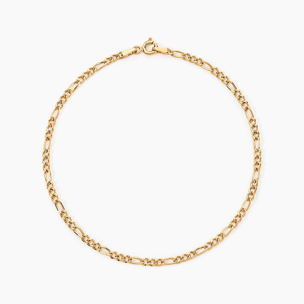 Bracelet Or Jaune Cameo - Bracelets cha&icirc;ne Femme | Histoire d&rsquo;Or