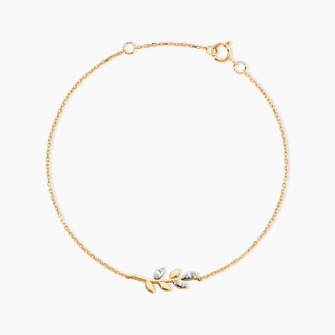 Bracelet Palmiro Or Jaune Diamant - Bracelets Femme | Histoire d&rsquo;Or