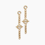Boucles D'oreilles Pendantes Chain Or Jaune - Boucles d'oreilles pendantes Femme | Histoire d&rsquo;Or