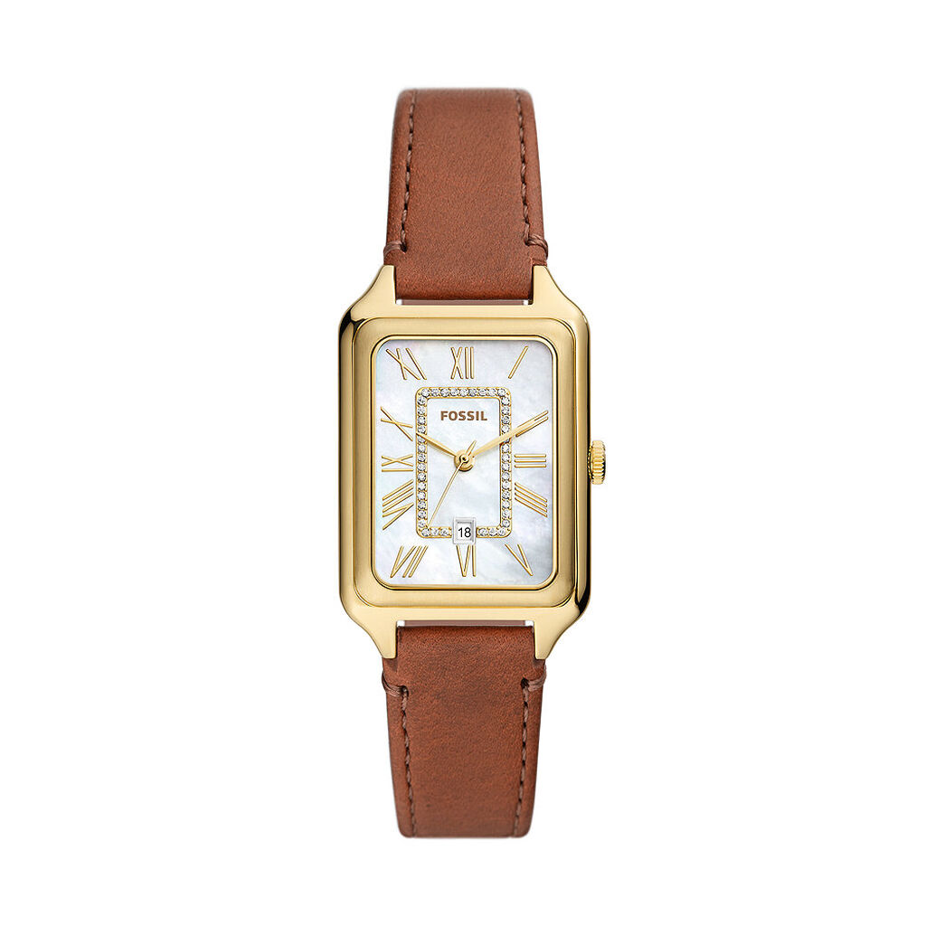 Montre Fossil Raquel Blanc - Montres Femme | Histoire d&rsquo;Or