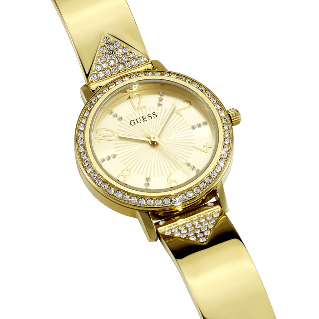 Montre Guess Tri Luxe Champagne - Montres Femme | Histoire d’Or