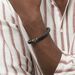 Bracelet Solal Acier Blanc - Bijoux Ancre Homme | Histoire d’Or