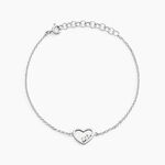 Bracelet Argent Shelan Oxydes De Zirconium - Bracelets Femme | Histoire d&rsquo;Or