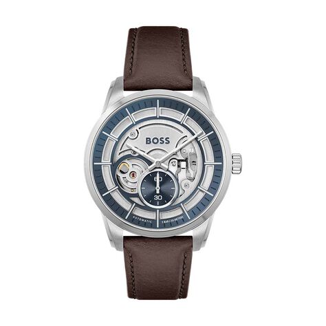 Montre Boss Sophio Auto Bleu - Montres Homme | Histoire d’Or