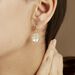 Boucles D'oreilles Pendantes Noamie Or Jaune Nacre - Boucles d'oreilles pendantes Femme | Histoire d’Or