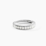 Alliance Dionysa Or Blanc Diamant - Alliances Femme | Histoire d&rsquo;Or