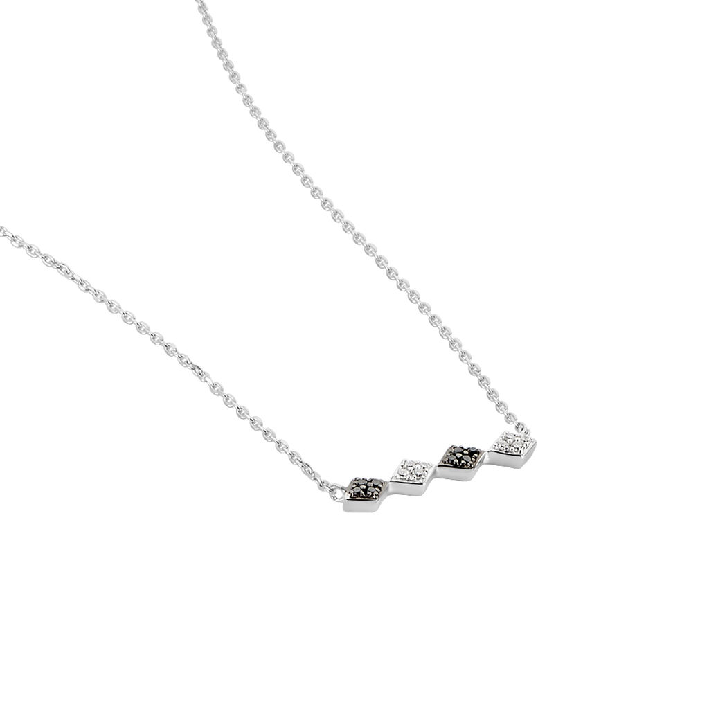 Collier Enid Or Blanc Diamant - Colliers Femme | Histoire d’Or