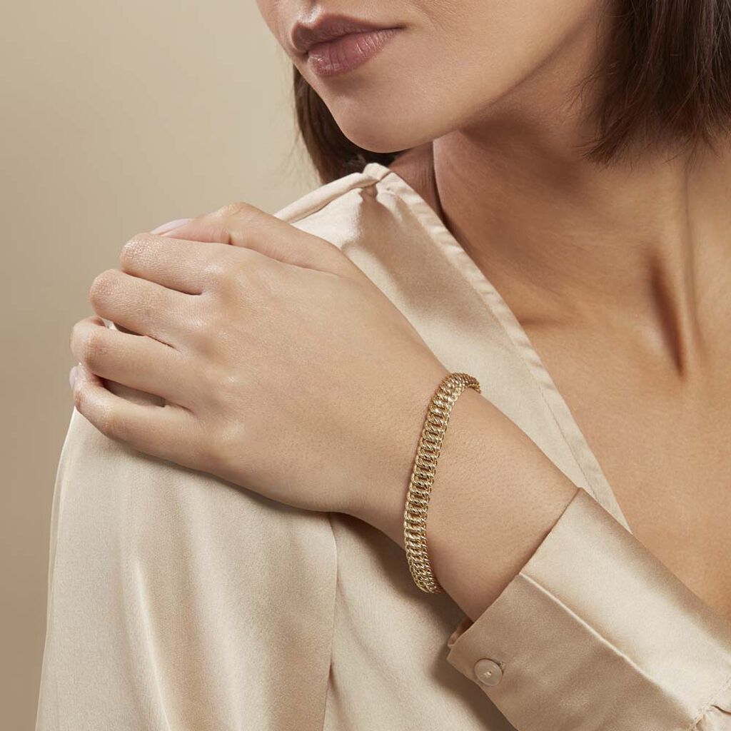 Bracelet Anoa Or Jaune - Bracelets chaîne Femme | Histoire d’Or