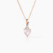 Collier Or Rose Clothilde Quartz - Colliers Femme | Histoire d’Or